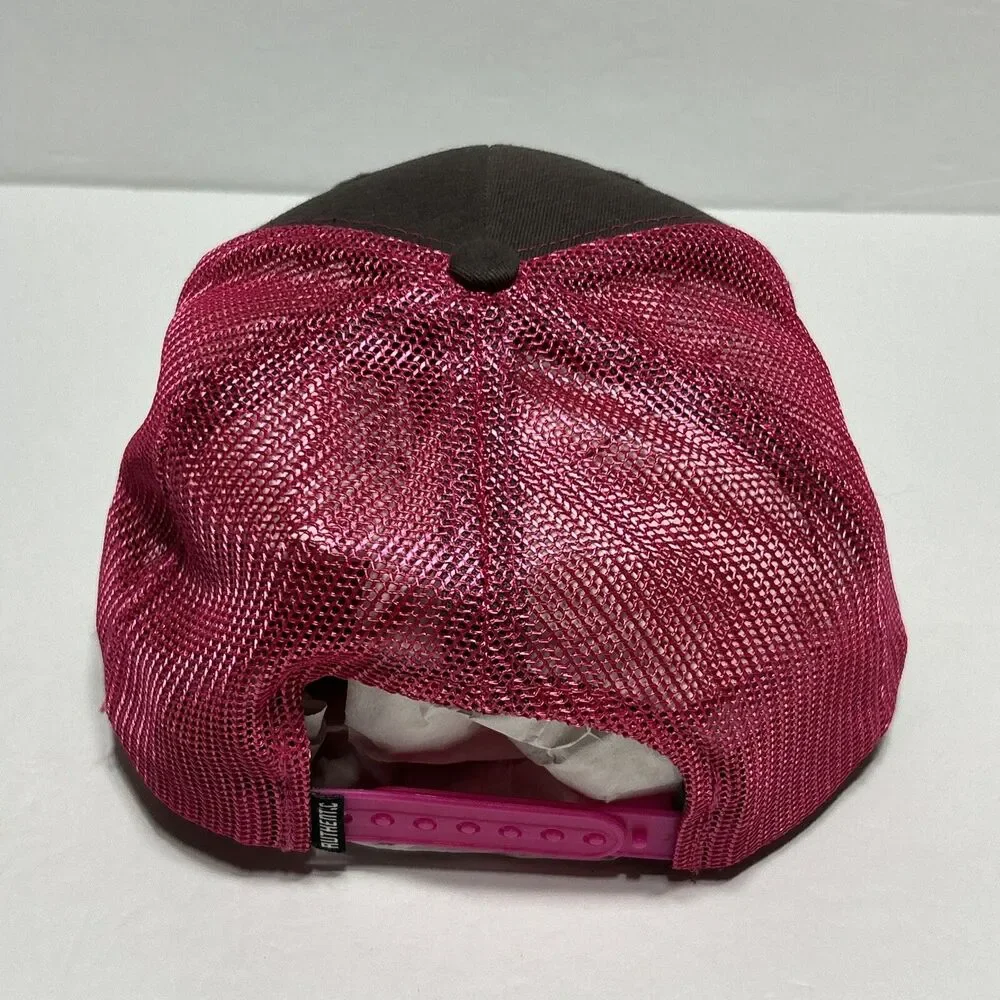 Tee Away 100th Anniversary Womens Pink Hat Snapback Adjustable Ball Cap Baseball